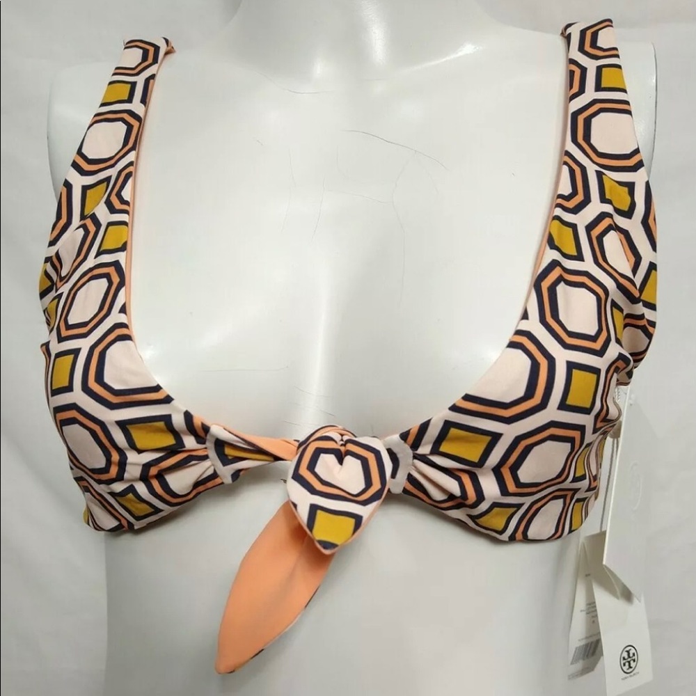 NEW w/Tags TORY BURCH Sm. REVERSIBLE Bikini Top!